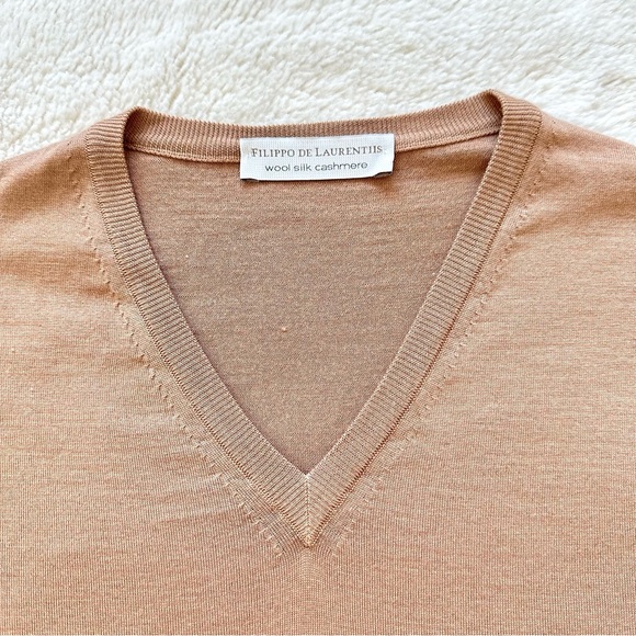 NEW!!! Filippo de Laurentis men’s cardigan size 54 or L Retail 550$! - Picture 3 of 8